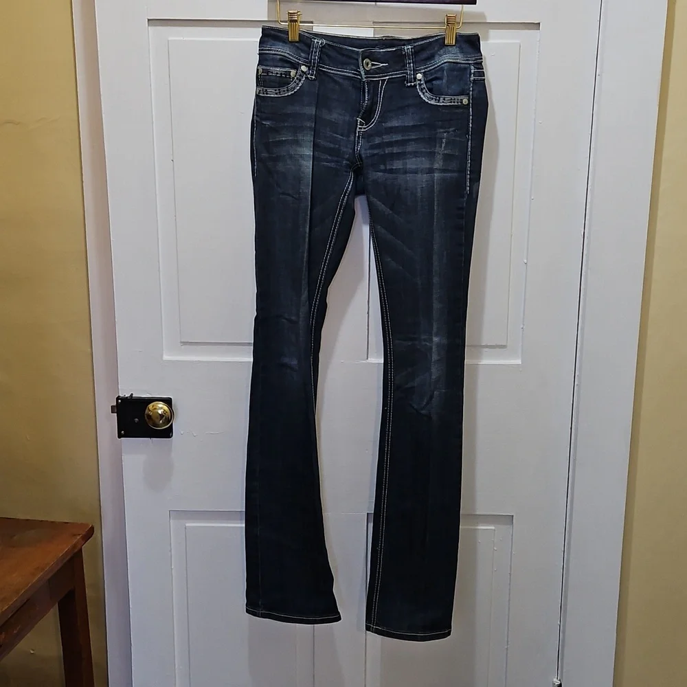 Stetson Blue Women's Jeans - Picture 1 of 9